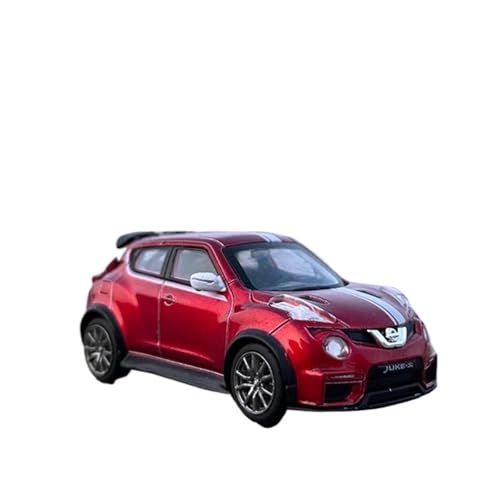 Klassisches Retro Automodell 1:64 Für Nissan Juke R SUV Legierung Auto Modell Simulation Miniatur Maßstab Sammlung Kinder Spielzeug Miniatur Im Maßstab Sammlerstück(Red) von BOMXAN