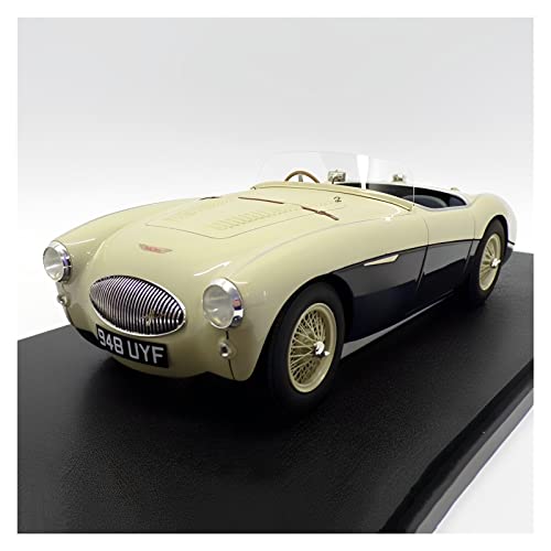 Klassisches Retro Automodell Für Austin Healey 100S 1955 1 18 Weiß Harz Automodell Dekoration Sammlung Spielzeug Geschenke Miniatur Im Maßstab Sammlerstück von BOMXAN