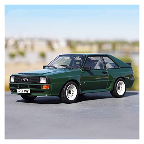 Klassisches Retro Automodell Maßstab 1 18 Diecast for Sport Quattro 1985 Legierungssimulation Automodell Spielzeugsammlung Dekoration Handwerk Miniatur Im Maßstab Sammlerstück(2) von BOMXAN