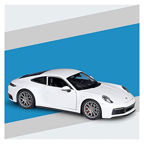 Klassisches Retro Automodell Maßstab 1 24 Diecast Für Porsche 911 Carrera 4S Sportwagen Simulation Legierung Auto Modell Spielzeug Sammlung Handwerk Miniatur Im Maßstab Sammlerstück(White) von BOMXAN