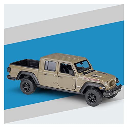 Klassisches Retro Automodell Maßstab 1:27 Diecast Für Jeep 2020 Gladiator Pickup Truck Simulation Legierung Auto Modell Spielzeug Geschenk Sammlung Handwerk Miniatur Im Maßstab Sammlerstück(Gray) von BOMXAN