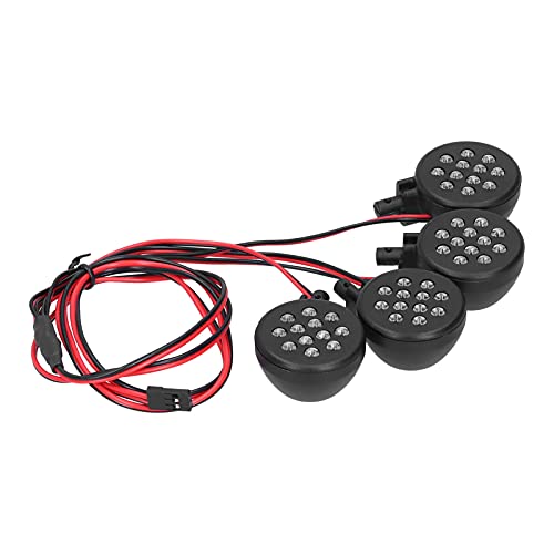 BONKZEBU 1/5 Fernbedienung Auto 4 LED-Leuchten für Lotus Shape Receiver Power Light für HPI von BONKZEBU