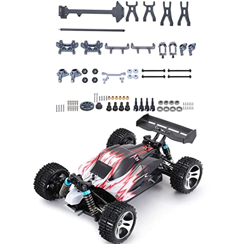 BONKZEBU Aluminiumlegierung RC Car Swing Arm Upgrade Ersatzteilset, Kompakte Größe, Passend für WLtoys A959 A969 A979 K929 1/18 RC Car mit Exquisiter Verarbeitung (Ti) von BONKZEBU