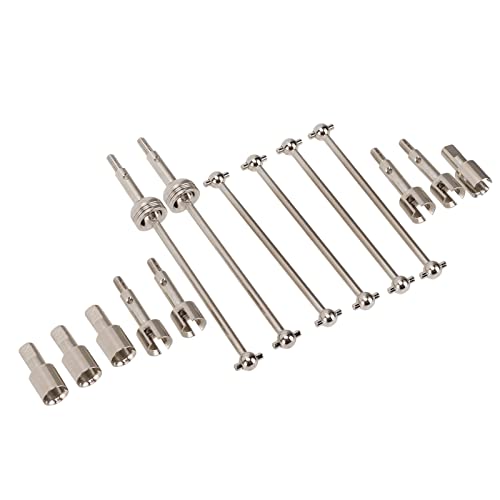 BONKZEBU CVD-Antriebswelle, Langlebig, Robust, Schönes Aussehen, RC-Hundeknochen-Antriebswelle, Hohe Kraftübertragungseffizienz, RC-Autoteile, für 144001 RC-Car BONKZEBU CVD-Antriebswelle, Langlebig, Robust, Schönes Aussehen, RC-Hundeknochen-Antriebswelle, Hohe Kraftübertragungseffizienz, RC-Autoteile, für 144001 RC-Car von BONKZEBU