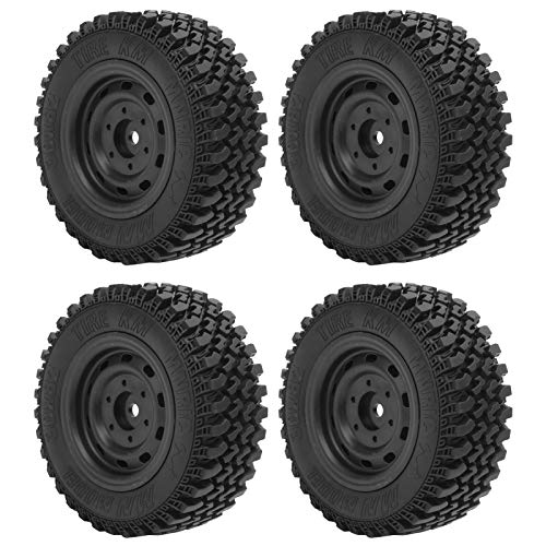 BONKZEBU RC-Reifen für MN86, Verschleißfester, Langlebiger RC-Car-Reifen, Einfach zu Installierender und zu Demontierender RC-Gummireifen, für MN86 RC-Car von BONKZEBU