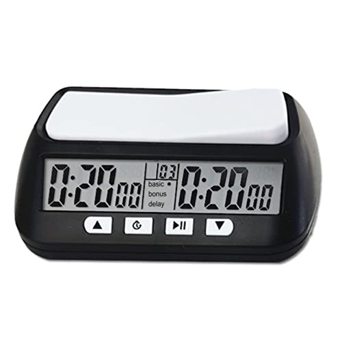 BONKZEBU Schachuhr -Timer, Schachuhr Digital, Schachtimer mit Audible Alarm -Funktion Ys 902 Schwarzes Englischer Version, Audible Alarm Chess Timer, Großer Bildschirm Digital Schachuhr BONKZEBU Schachuhr -Timer, Schachuhr Digital, Schachtimer mit Audible Alarm -Funktion Ys 902 Schwarzes Englischer Version, Audible Alarm Chess Timer, Großer Bildschirm Digital Schachuhr von BONKZEBU