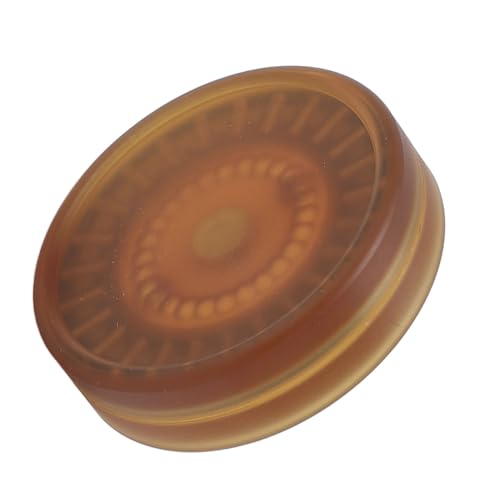 Slider Hapticcoin für Erwachsene, Geschnitzte Muster Bernsteinfarbene Farbe, Fokussierung, Sensorisches Spielzeug, Tragbarer Schieberegler Cointoy von BONKZEBU