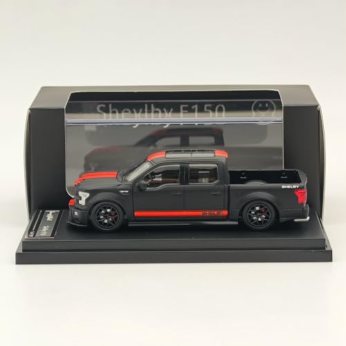 Funny Model 1:64 Shelby F150 Shelby Super Pickup Black Diecast Models Car Limited Collection von BOOGAA