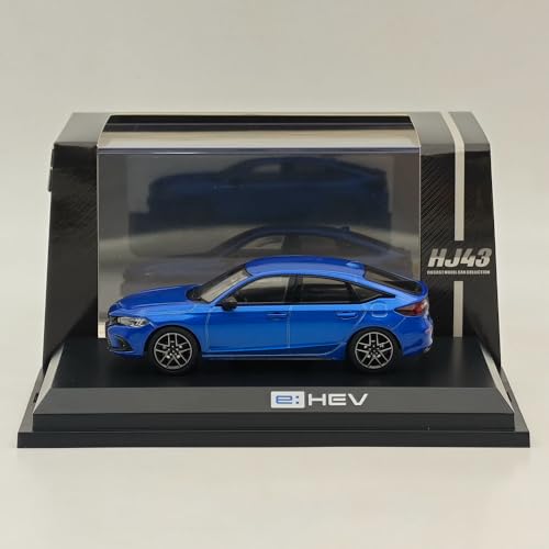 Hobby Japan 1/43 (FL4) e:HEV Plemium Crystal Blue Metallic HJ433003BL Diecast Models Car Limited Collection von BOOGAA