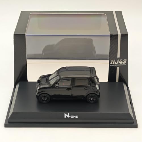 Hobby Japan 1/43 N-ONE RS Crystal Black Pearl Diecast Modellauto Kollektion von BOOGAA