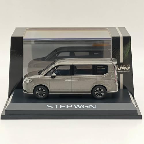 Hobby Japan 1/43 Step WGN e:HEV SPADA Super Platinum Gray (M) HJ432004GM Druckguss-Modellauto, limitierte Kollektion von BOOGAA