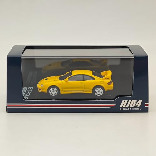 Hobby Japan 1/64 für CELICA GT-Four ST205 JDM Style Gelb HJ642064AY Druckguss Modelle Auto-Kollektion von BOOGAA