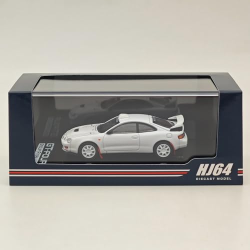 Hobby Japan 1/64 für CELICA GT-Four WRC Edition (ST205) Customized Version / 8 Speichen Rad Weiß HJ641064CW Druckguss Modelle Auto-Kollektion von BOOGAA