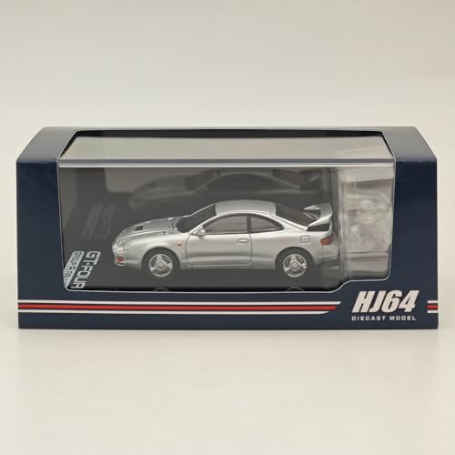 Hobby Japan 1/64 für CELICA GT-Four WRC Edition (ST205) mit Motor, silber, HJ641064AS, Druckguss-Modelle, Auto-Kollektion von BOOGAA