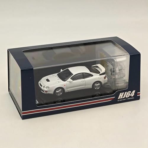 Hobby Japan 1/64 für CELICA GT-Four WRC Edition (ST205) mit Motor, weiß, HJ641064AW Druckguss-Modelle, Auto-Kollektion von BOOGAA