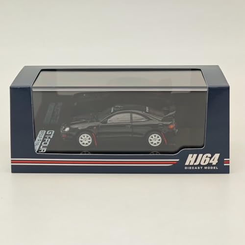 Hobby Japan 1/64 für CELICA GT-Four WRC Edition ST205 Customized Ver 8 Speichen Schwarz HJ641064CBK Druckguss-Modelle Auto-Kollektion von BOOGAA