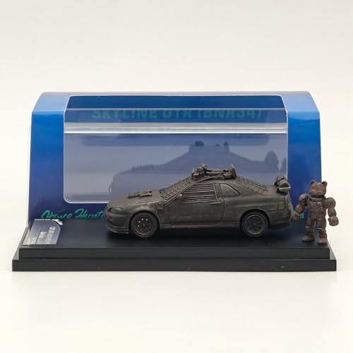 Stance Hunters SH 1:64 Skyline GTR R34 Mad Max Figur Sport Druckguss Modelle Auto Limited Collection Auto Spielzeug Geschenk Schwarz von BOOGAA