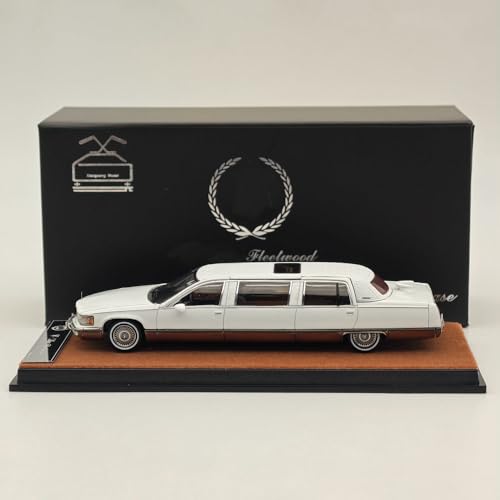 XiaoGuang 1/64 für Fleetwood Extended Edition Alloy Diecast Modelle Auto Miniatur Auto Spielzeug Geschenk Limitierte Sammlung (Weiß) von BOOGAA