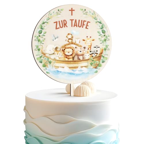 Cake Topper Zur Taufe Arche Noah Tortendeko Holz Tiere Tauftorte Deko Dschungel Tiere Kuchen Cupcake Topper Bunte Wildtiere Kuchenstecker Taufgeschenke Junge Mädchen Kuchendekoration Cake Topper Zur Taufe Arche Noah Tortendeko Holz Tiere Tauftorte Deko Dschungel Tiere Kuchen Cupcake Topper Bunte Wildtiere Kuchenstecker Taufgeschenke Junge Mädchen Kuchendekoration von BOOMTOP