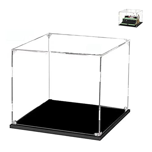 BOOVAX Acryl Vitrine für [Schreibmaschine] - Kompatibel mit Lego 21327-35 x 30 x 20 cm (Nur Vitrine) von BOOVAX