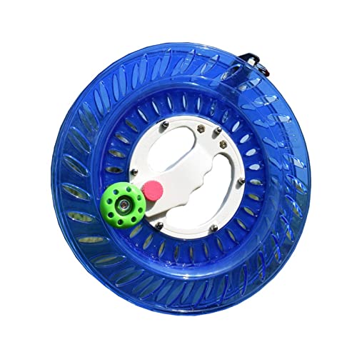 BOPIES Kites Line Winder, Blue Winding Reel Grip Wheel for Kinder und Erwachsene, sicheres, glattes, professionelles, langlebiges Kite-Zubehör (Farbe : 22cm-3 strands-450m line) von BOPIES