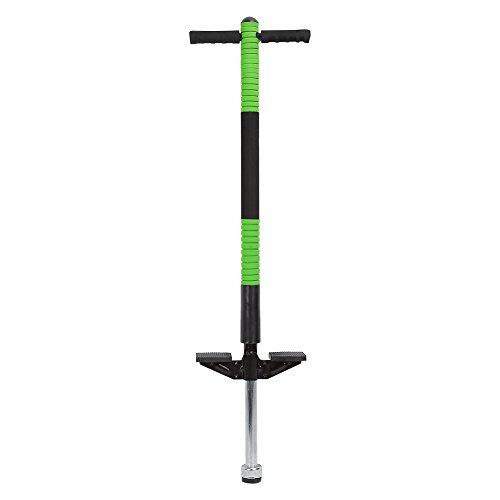 BOROCO Pogo Stick Single Bar Jackhammer Jump Stick Sports Bildungspulting für Kinder (Grün) von BOROCO