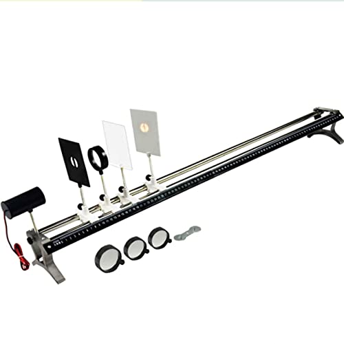 Educational Science Model - Lens Prism Set Physics Lab Kit - Parallel Light Source Small Hole Imaging, for Various Experiments to Explore Optics von BOSHYUM