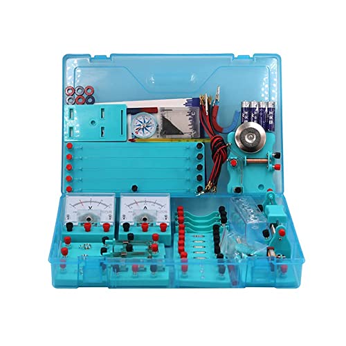 Physics Science Lab, Basic Circuit Learning Starter Kit, Circuit and Magnetism Experiment Kits for Middle School Students von BOSHYUM