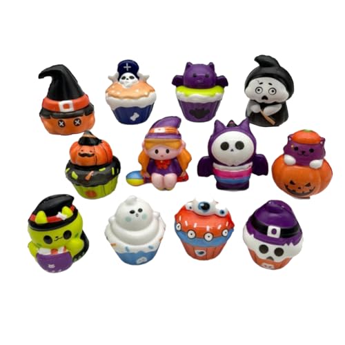 BOSSETY 12Pcs Halloween Squishies, Pumpkin Ghost Taba Squishy Stress Ball Fidget Toys, 6cm Halloween Mini Squeeze Balls, Halloween Trick or Treat Goodie Bag Fillers, Party Favors Gifts BOSSETY 12Pcs Halloween Squishies, Pumpkin Ghost Taba Squishy Stress Ball Fidget Toys, 6cm Halloween Mini Squeeze Balls, Halloween Trick or Treat Goodie Bag Fillers, Party Favors Gifts von BOSSETY
