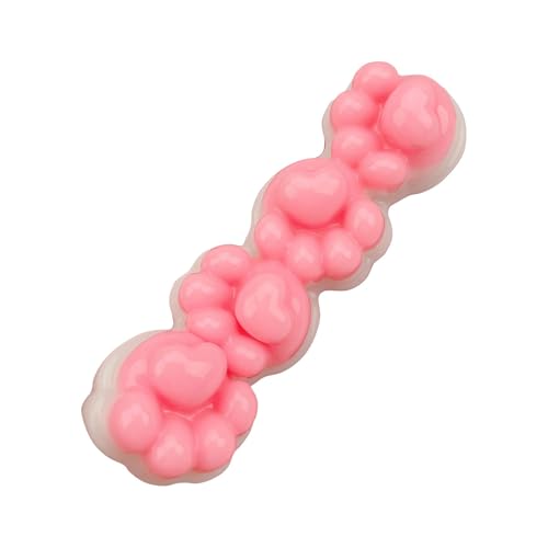 BOSSETY 4-in-1 Cat Paw Squishy Dekompressionsspielzeug, Taba Squishy, Fufu Squishy,Katzenpfoten Squishy, Süße Katzenpfoten Stressabbau Fidget Toys für Kinder und Erwachsene (Rosa) von BOSSETY