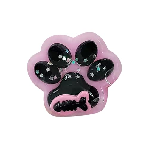 BOSSETY Katzenpfoten Squishy 7cm,Taba Squishy, Cat Paw Squishy, Fufu Squishy, Süße Katzenpfoten Stressabbau Fidget Toys für Kinder und Erwachsene (K) von BOSSETY