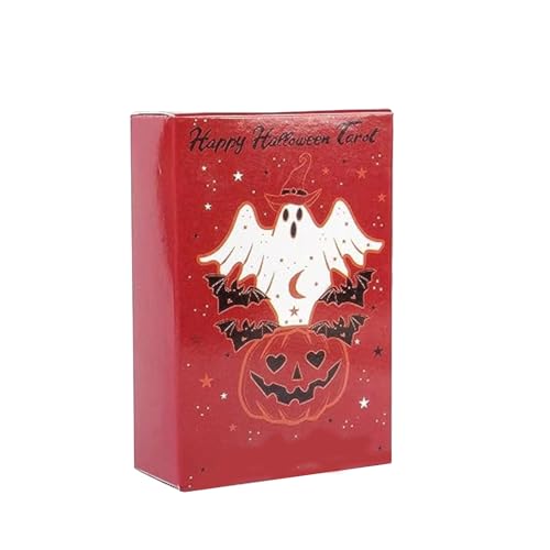 Happy Halloween Tarot Cards - 78 Happy Halloween Tarotkarten - Englische Tarotkarten, Brettspielkarten Happy Halloween Tarot Cards - 78 Happy Halloween Tarotkarten - Englische Tarotkarten, Brettspielkarten von BOSSETY