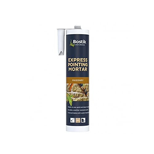 Bostik Express Spitzmörtel, gebrauchsfertig, witterungsbeständig, Farbe Buff, Größe:310ml von BOSTIK