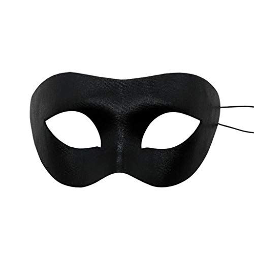 BOTCAM Augenklappe Halloween-Maskerade-Halbgesichtsmaske für Party-Kostümball Für Erwachsene (E, One Size) von BOTCAM