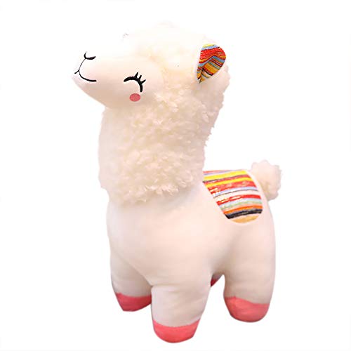 BOTCAM Kuschelweich Cute Puppenteppichschafe Kindergeburtstag schönes plüs 15 cm (White, One Size) von BOTCAM