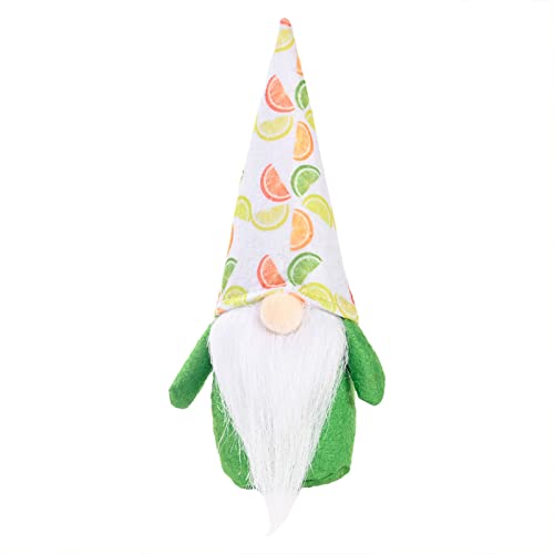 BOTCAM Oktopus Kuscheltier Summer Lemon GNOME Home House Farm Kitchen Decor Gesichtslose Puppe Oll Farm Summer Decor Kitchen GNOME Lemon House Faceless Mit Mehr Als 30 Interaktiven (Green, One Size) von BOTCAM