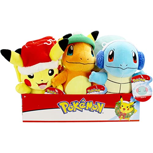 BOTI Pokemon - Plüsch 20 cm Sortiment Hiver - Display 6 Stück von BOTI