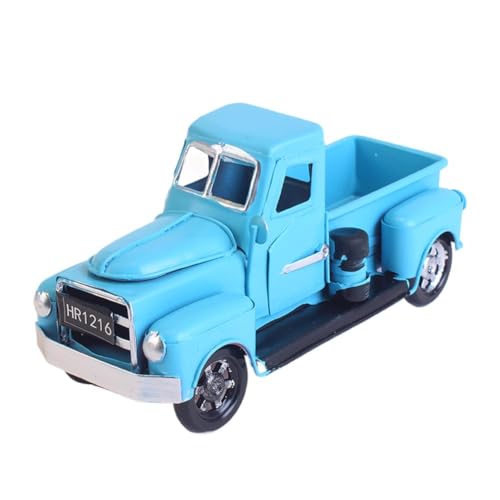 Vintage Truck Decor Pickup Model Car Desktop Decoration Mini Toys Children Ornaments sets table String Merry under Believe License front backdrop gift Fairy Thanksgiving gifts halloween Washin von BOWTONG