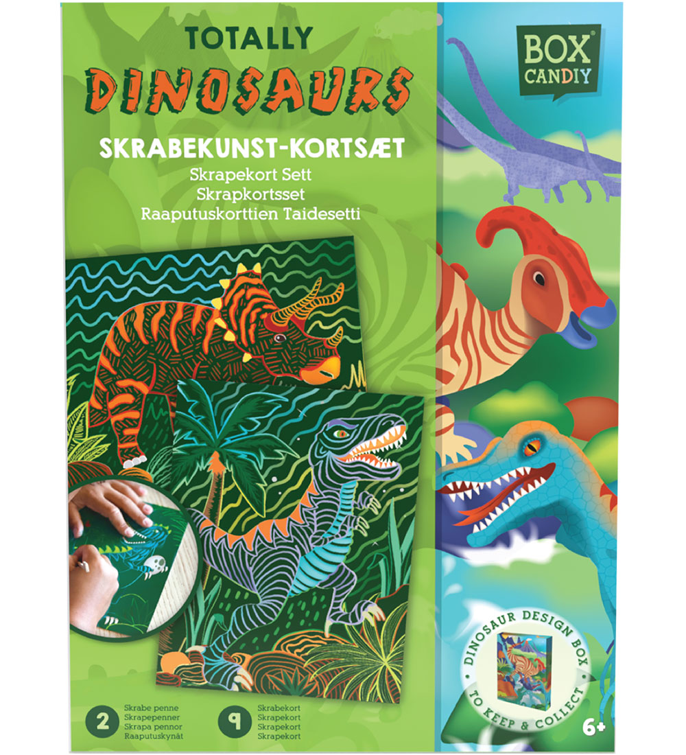 Box Candiy Kreatives Spielset - Rubbelkarten-Set - Totally Dinos - BOX CANDIY - One Size - Malbücher Box Candiy Kreatives Spielset - Rubbelkarten-Set - Totally Dinos - BOX CANDIY - One Size - Malbücher von BOX CANDIY