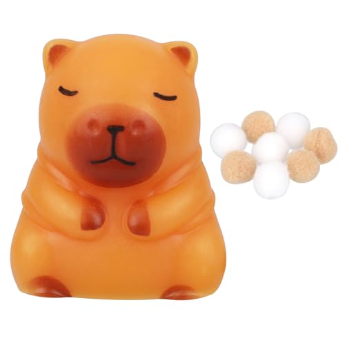 BOXOB 1 st Squishy Capybara, 6x5cm Kawaii Squishies Spielzeug Quetschspielzeug Zappelpuppe für Erwachsene Kinder Büro Heimgebrauch BOXOB 1 st Squishy Capybara, 6x5cm Kawaii Squishies Spielzeug Quetschspielzeug Zappelpuppe für Erwachsene Kinder Büro Heimgebrauch von BOXOB