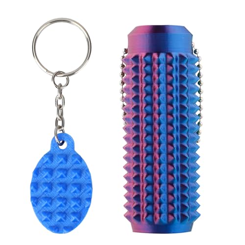 BOXOB 2 STK Stacheliger Fidget Schlüsselanhänger, Angstlinderung Schmerzstimming Fidget Schlüsselanhänger Schmerzstimulation Stachelige Sensorische Spielzeuge zur Entspannung Freunde und Familien BOXOB 2 STK Stacheliger Fidget Schlüsselanhänger, Angstlinderung Schmerzstimming Fidget Schlüsselanhänger Schmerzstimulation Stachelige Sensorische Spielzeuge zur Entspannung Freunde und Familien von BOXOB