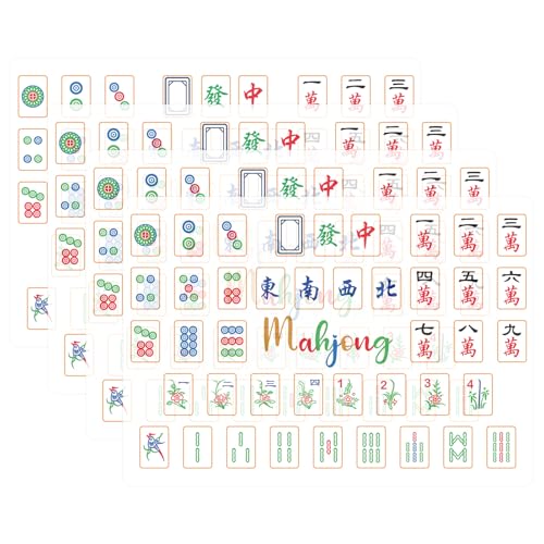 BOXOB 4stk Mahjong-Fliesenmixer, Mahjong Stein Schnellmischwerkzeug Zum Mischen von Karten Tragbares Zubehör Geeignet Als Spielgeschenk BOXOB 4stk Mahjong-Fliesenmixer, Mahjong Stein Schnellmischwerkzeug Zum Mischen von Karten Tragbares Zubehör Geeignet Als Spielgeschenk von BOXOB