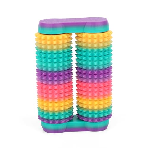 BOXOB Mini Fidget Spielzeug für Erwachsene, Taschenspielzeug Schmerzstimulationsspielzeug Handgerät Stachelige Massagerollen Stressabbau Pain Fidget Originelles Geschenk für Freunde Kinder Studenten BOXOB Mini Fidget Spielzeug für Erwachsene, Taschenspielzeug Schmerzstimulationsspielzeug Handgerät Stachelige Massagerollen Stressabbau Pain Fidget Originelles Geschenk für Freunde Kinder Studenten von BOXOB