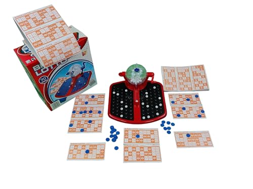 B&P BP JUGUETES Klassisches Bingo-Lotto-Spiel, Spaß für die ganze Familie, Brettspiel (8039C) von B&P