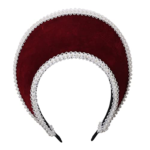 Anne Boleyn Hut Elizabethan Tudor Coronet Viktorianische Vintage Kopfbedeckung für Damen Pilgrim Kostüm Accessoire von BPURB