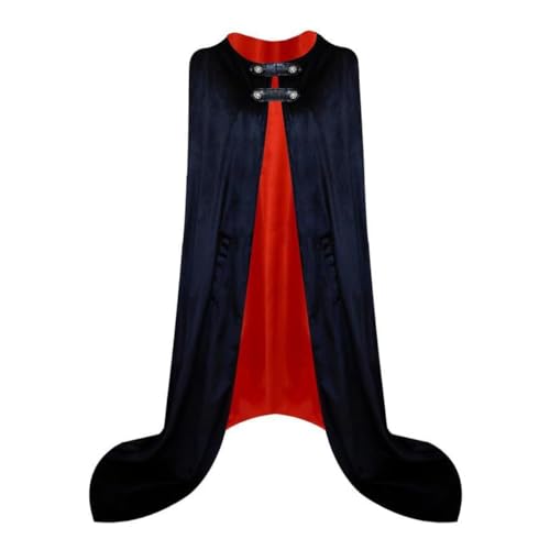 BPURB Unisex Halloween Weihnachten Vampire Party Erwachsene in voller Länge Robe Mantel lange Wildleder Cape Mantle Cosplay Kostüm von BPURB