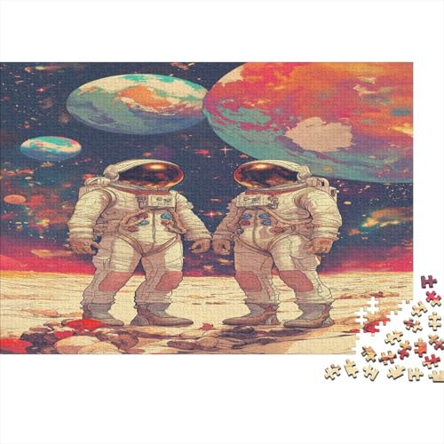 Astronautee Puzzle für Erwachsene, 1000-teiliges Puzzle mit 1000 Teilen für Erwachsene, langlebiges Puzzle für Erwachsene, ideal für Puzzle-Liebhaber, 1000 Teile (75 x 50 cm) von BQGHCKEUF