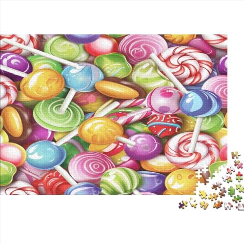 Candy Puzzle für Erwachsene Puzzle mit 1000 Teilen für Erwachsene Spielgeschenk Puzzle mit 1000 Teilen eine gute Wahl für Puzzle-Liebhaber zum Entspannen 1000 Stück (75 x 50 cm) von BQGHCKEUF