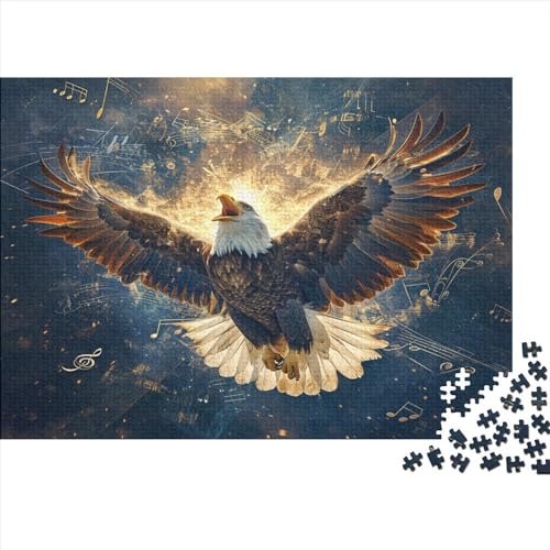 Eagle Puzzle für Erwachsene Puzzle mit 1000 Teilen für Erwachsene Spielgeschenk Puzzle mit 1000 Teilen eine gute Wahl für Puzzle-Liebhaber zum Entspannen 1000 Stück (75 x 50 cm) von BQGHCKEUF