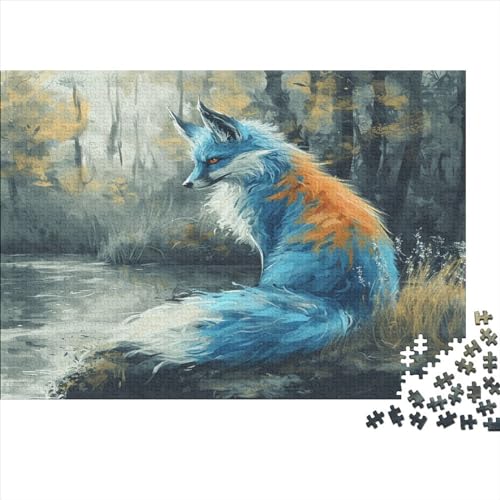 Fox Puzzles, Puzzle 1000 Teile, Puzzle für Erwachsene, Puzzle - Hochwertiger Druck, 1000 Stück (75 x 50 cm) von BQGHCKEUF